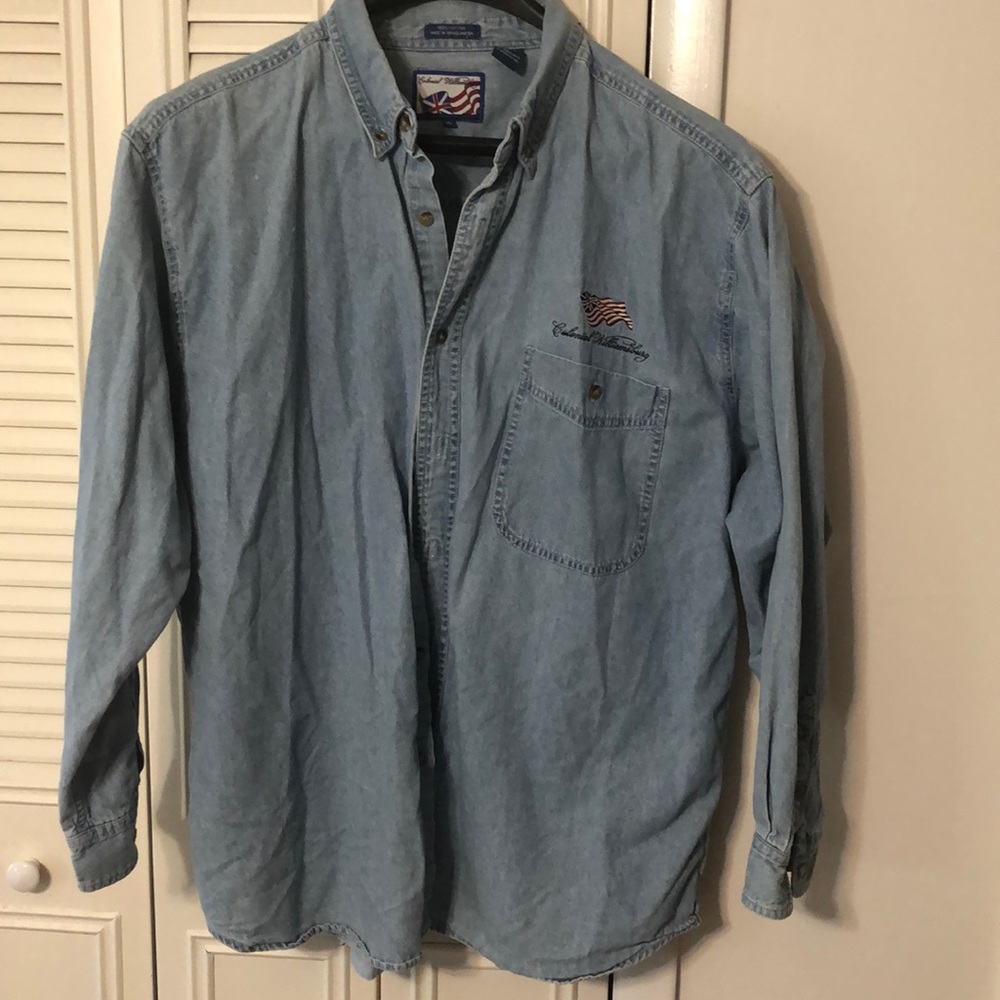 Men’s denim shirt - Colonial Williamsburg (XL)